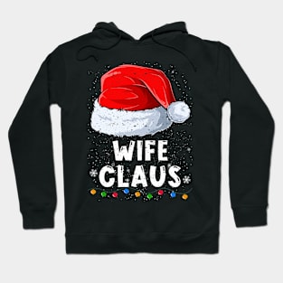 Wife Claus Christmas Santa Family Matching Pajama Hoodie